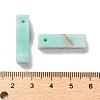 Natural Amazonite Pendants G-L593-01F-3