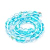 Synthetic Moonstone Beads Strands G-R375-8mm-B04-5