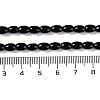 Natural Black Onyx(Dyed & Heated) Beads Strands G-NH0011-I05-01-5