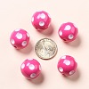 Chunky Bubblegum Acrylic Beads SACR-S146-24mm-07-5