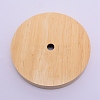 Pine Wood Lampholder Accessories WOOD-WH0108-80-2