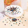 200Pcs 10 Colors Electroplated Synthetic Non-magnetic Hematite Beads G-TA0002-10-5