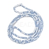 Frosted Crackle Glass Beads Strands GLAA-U001-4mm-M14-3