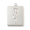 Non-Tarnish 304 Stainless Steel Pendants STAS-L278-93P-1