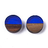 Resin & Wood Cabochons RESI-S358-70-H60-1
