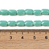 Opaque Glass Beads Strands GLAA-Z018-D21-4
