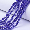 Electroplate Glass Beads Strands EGLA-A034-T1mm-A11-1