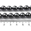 Synthetic Non-Magnetic Hematite Beads Strands G-H303-B18-4