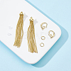 BENECREAT Tassel Dangle Earrings DIY Making Kit DIY-BC0004-46-4