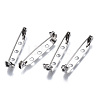 Tarnish Resistant 201 Stainless Steel Brooch Pin Back Safety Catch Bar Pins STAS-S117-022D-1