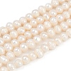 Natural Cultured Freshwater Pearl Beads Strands PEAR-I007-07Y-08A-2