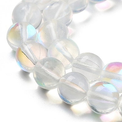 Transparent Glass Beads GLAA-B022-8mm-14-1