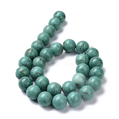 Natural Howlite Beads Strands G-C180-10-1