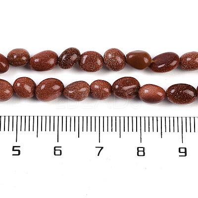 Synthetic Goldstone Beads Strands G-P497-01B-22-1