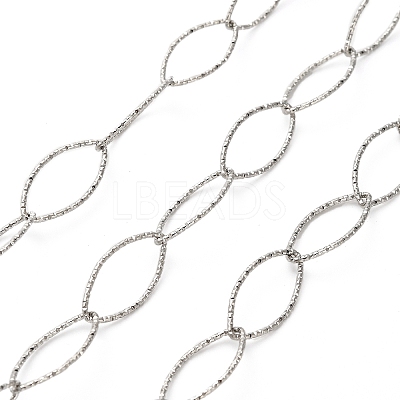 304 Stainless Steel Textured Cable Chains CHS-A016-07P-A-1