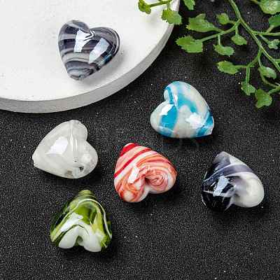 Handmade Lampwork Beads LAMP-R102-M-1