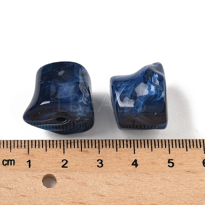 Acrylic Imitation Gemstone Beads MACR-K359-67C-1