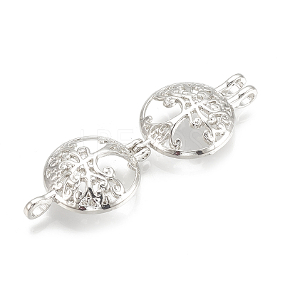 Alloy Locket Pendants PALLOY-S062-54P-1