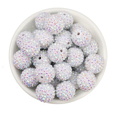 AB-Color Resin Rhinestone Beads RESI-S315-18x20-16-1