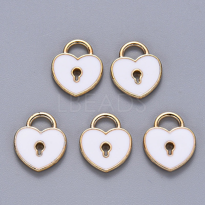 Alloy Enamel Charms X-ENAM-S121-039C-1