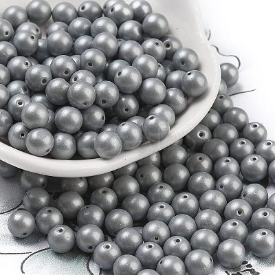 Baking Paint 3/0 Glass Seed Beads SEED-A034-02F-1
