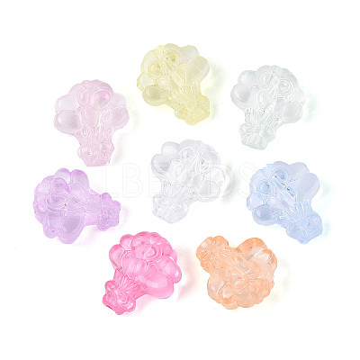 Transparent Acrylic Beads TACR-T029-26M-1