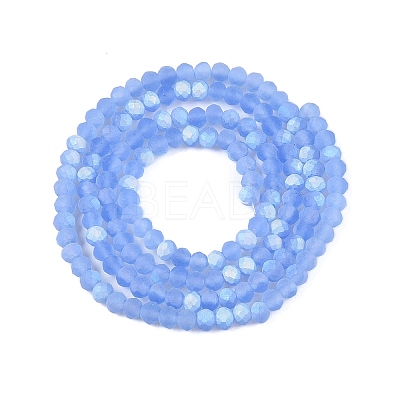 Transparent Glass Beads Strands LS-EGLA-A044-T2mm-MB14-1