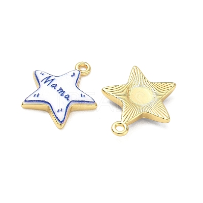 Printed Brass Pendants KK-CBA42CA-08G-06-1