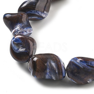 Dyed Natural Trochus Shell Beads Strands BSHE-Z006-02B-1