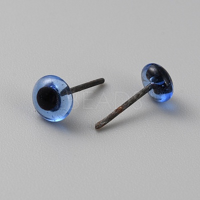 Glass Craft Needle Felting Eyes DOLL-WH0002-07C-01-1