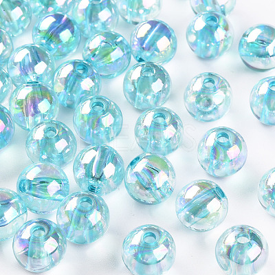 Transparent Acrylic Beads MACR-S370-B10mm-755-1