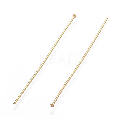304 Stainless Steel Flat Head Pins X-STAS-L221-48G-1