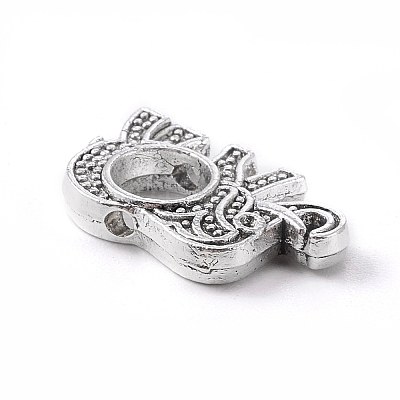 Tibetan Style Alloy Bead Frame LS-TIBE-WH0002-06AS-1