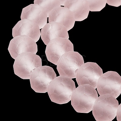 Transparent Glass Beads Strands EGLA-A034-T10mm-MD22-1