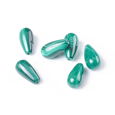 Natural Malachite Beads G-E557-14A-1