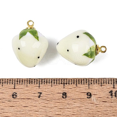 Handmade Porcelain Pendants PORC-N013-13B-01-1