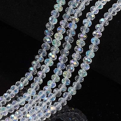 Electroplate Glass Beads Strands LS-EGLA-A034-T3mm-L19-1