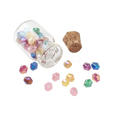 Bead Containers Clear Glass Jar Glass Bottles AJEW-JP0001-02-1