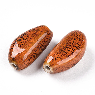 Handmade Porcelain Beads PORC-N008-08C-1