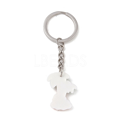 Cartoon PVC Pendant Keychain LS-KEYC-U001-01A-1