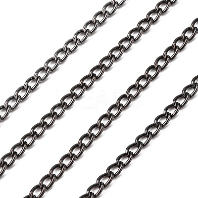 Iron Twisted Chains Curb Chains CHS007Y-B-1