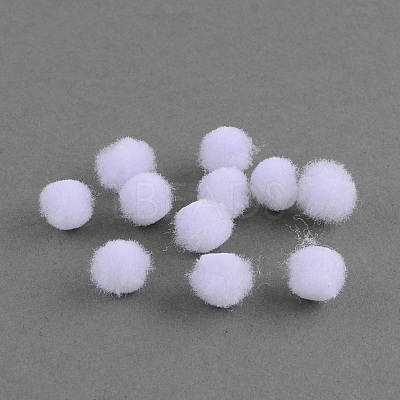 DIY Doll Craft Pom Pom Yarn Pom Pom Balls AJEW-S006-30mm-01-1