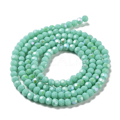 Opaque Glass Beads Strands EGLA-A035-P3mm-L14-1