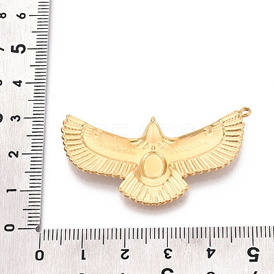 304 Stainless Steel Pendants STAS-T065-91G-1
