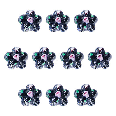 10Pcs Handmade Lampwork Beads LAMP-TADJ0001-01I-1