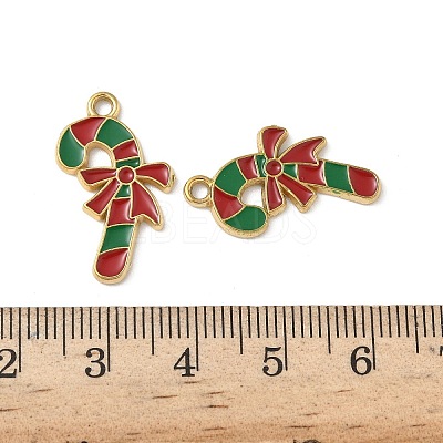 304 Stainless Steel Enamel Pendants STAS-L300-012G-27-1