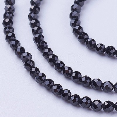 Natural Spinel Beads Strands G-F619-14-3mm-1