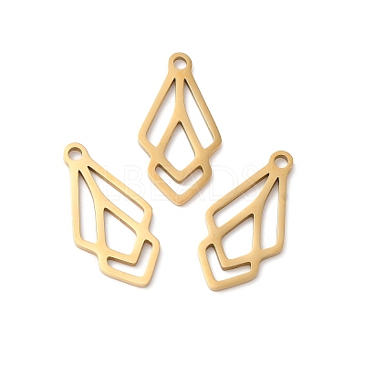 201 Stainless Steel Pendants LS-STAS-I199-A06-G-1