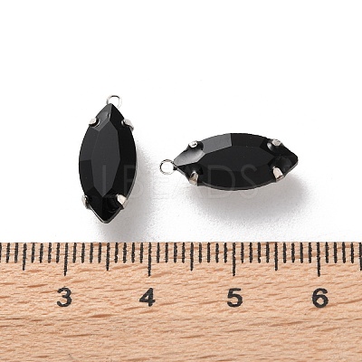 Rhinestone Pendants RGLA-P038-01P-02-1