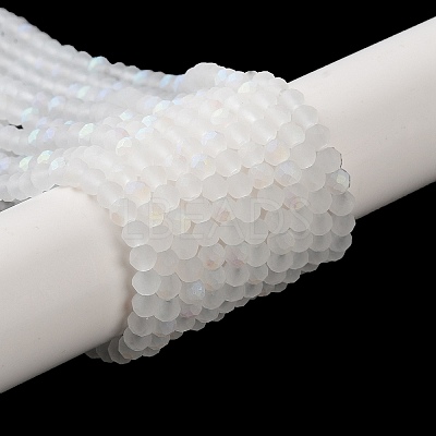 Transparent Glass Beads Strands LS-EGLA-A044-T6mm-MB19-1